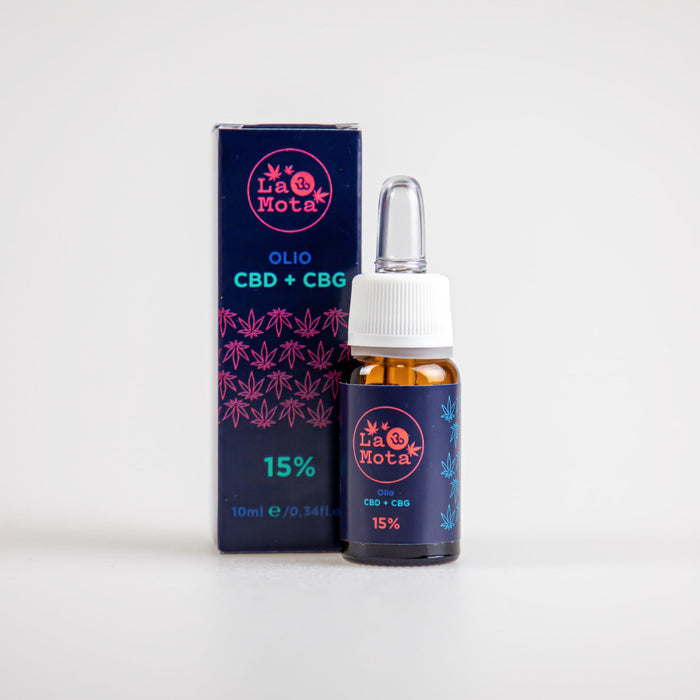 Olio CBD 15% + CBG 15% Full Spectrum