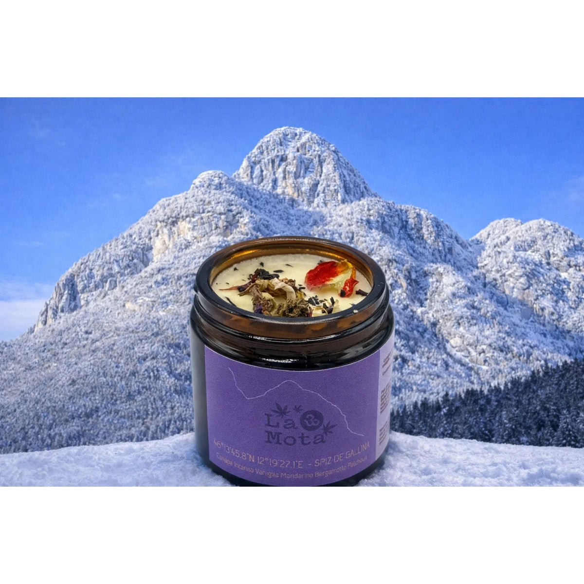Candela Aromatica Spiz de Gallina Incenso e Patchouli