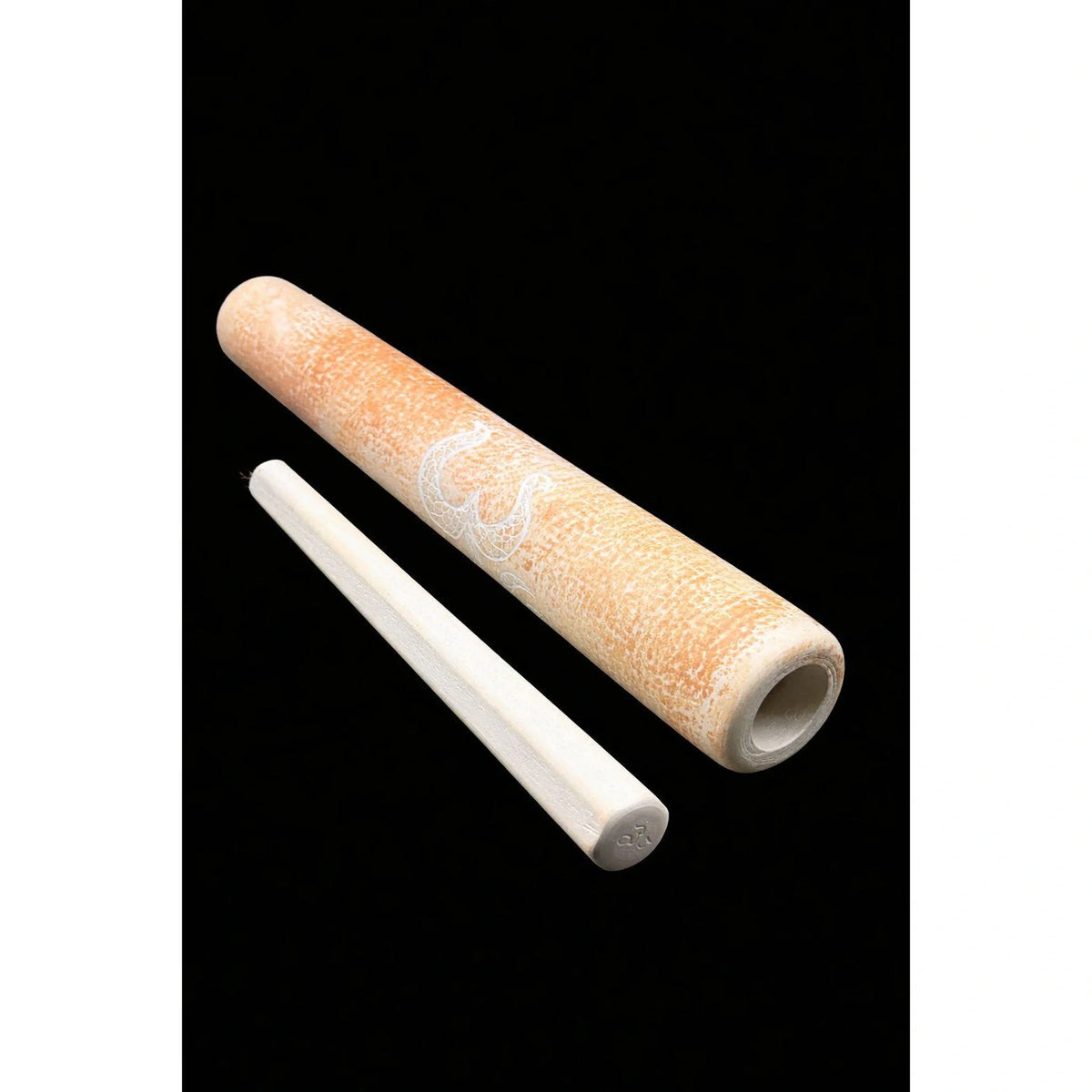 Chillum in Pietra Arancione Alt