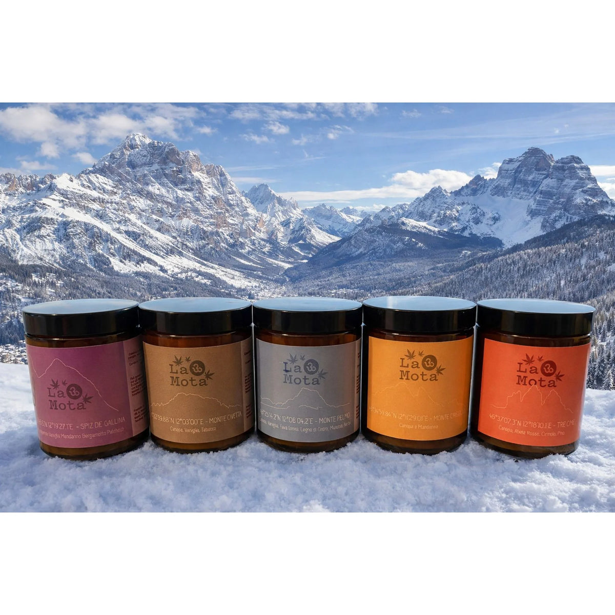 Collezione Candele La Mota Set da 4