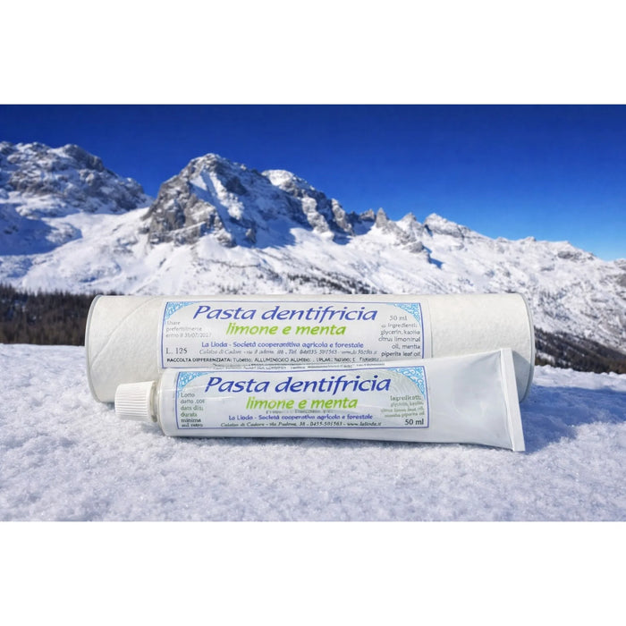 Dentifricio Naturale Limone e Menta 50ml