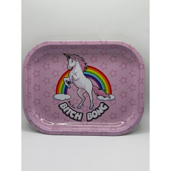 Vassoio Black Leaf Unicorn 'Bitch Bong'